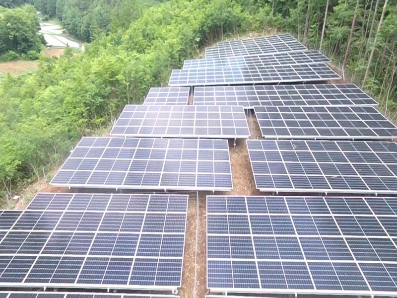 Steel Solar Ground Mounting System